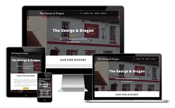 George Dragon - NetService Web Design Portfolio Image