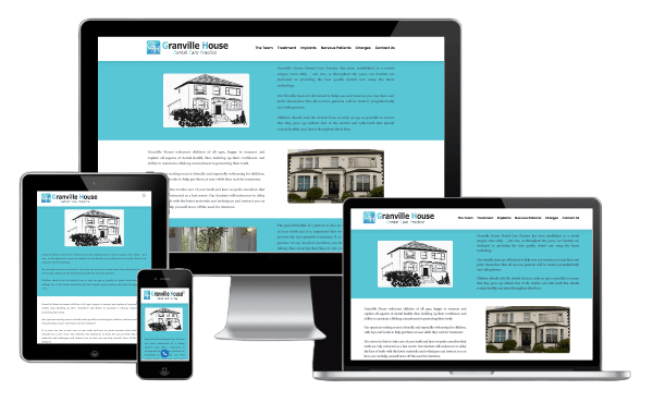 Granville House - NetService Web Design Portfolio Image