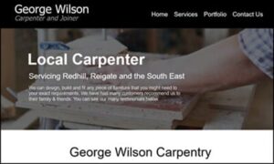 Website Design Redhill - George Wilson