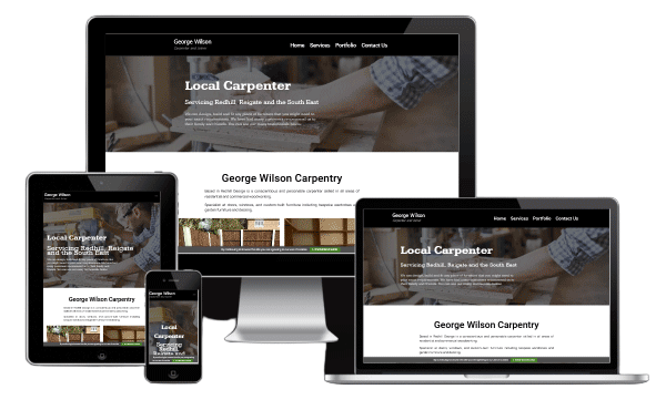 George Wilson - NetService Web Design Portfolio Image